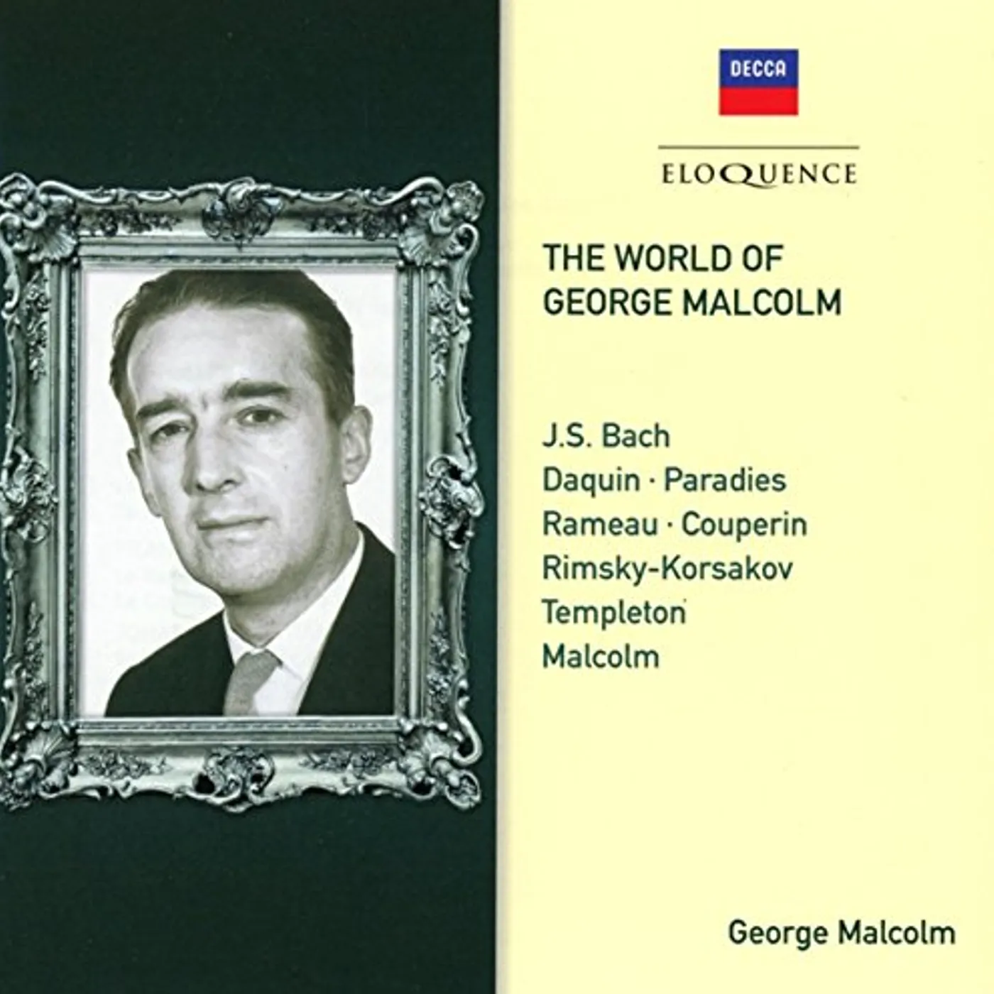 WORLD OF GEORGE MALCOLM CD