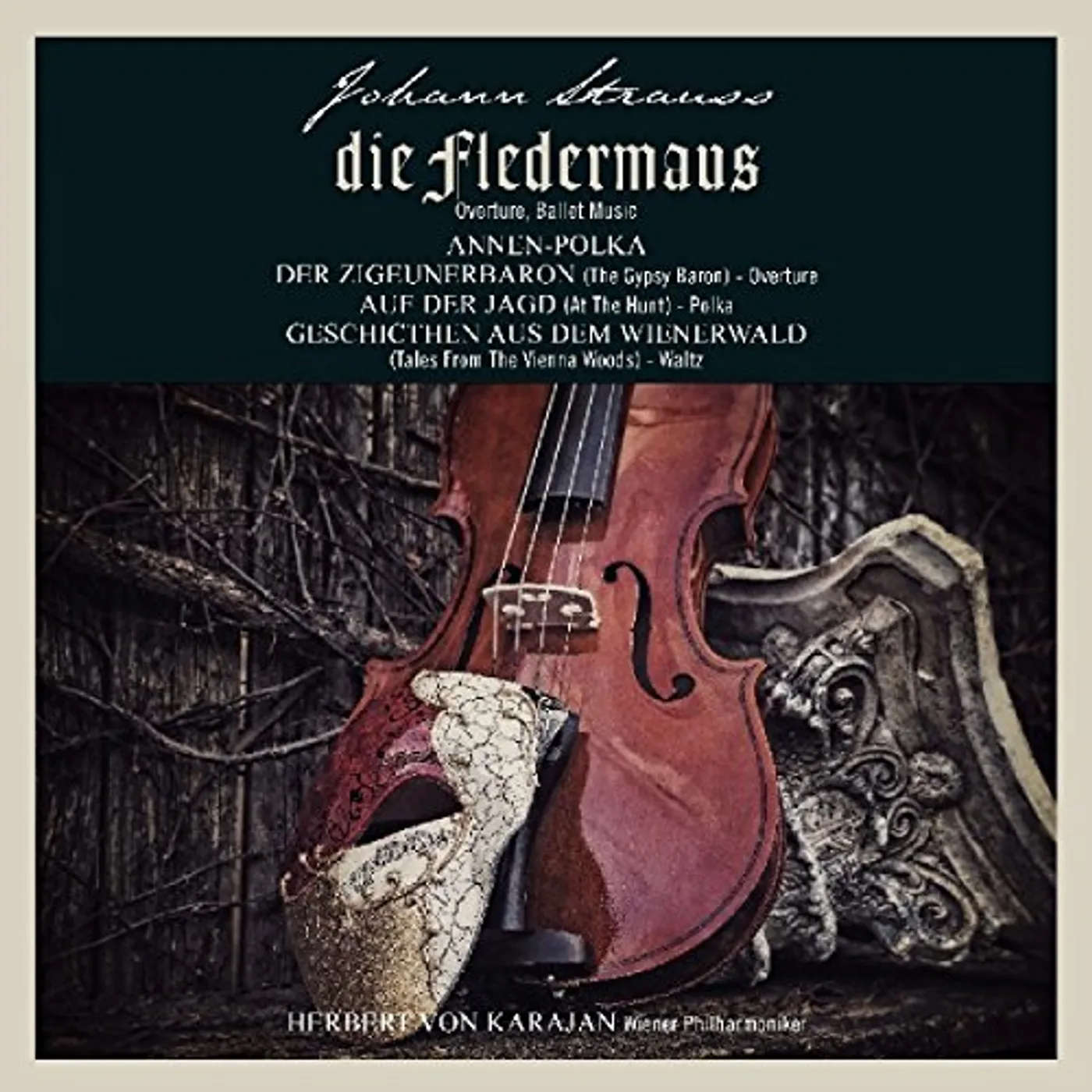 J Strauss / Herbert Von Karajan JOHANN STRAUSS: DIE FLEDERMAUS Vinyl Record