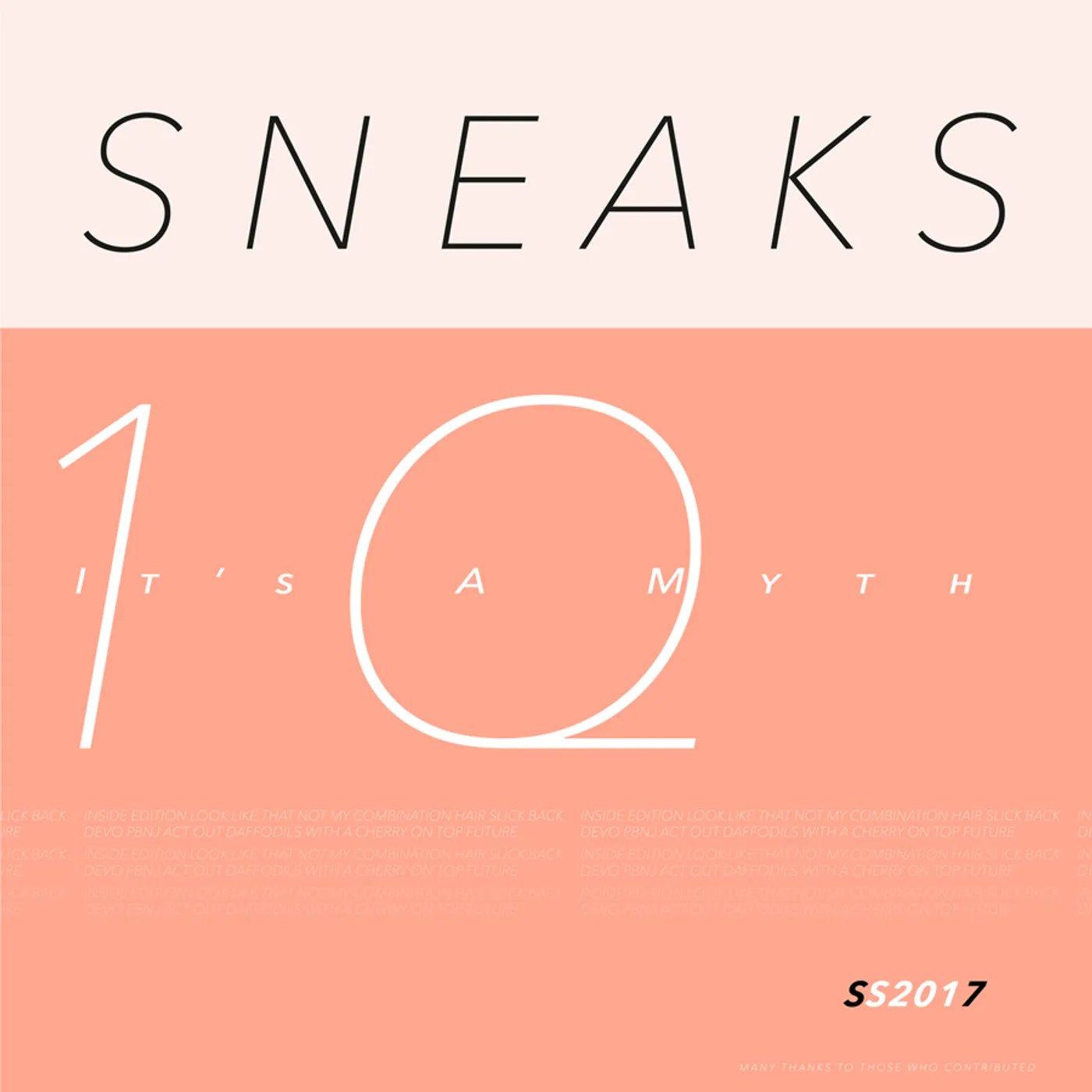 Sneaks IT'S A MYTH CD