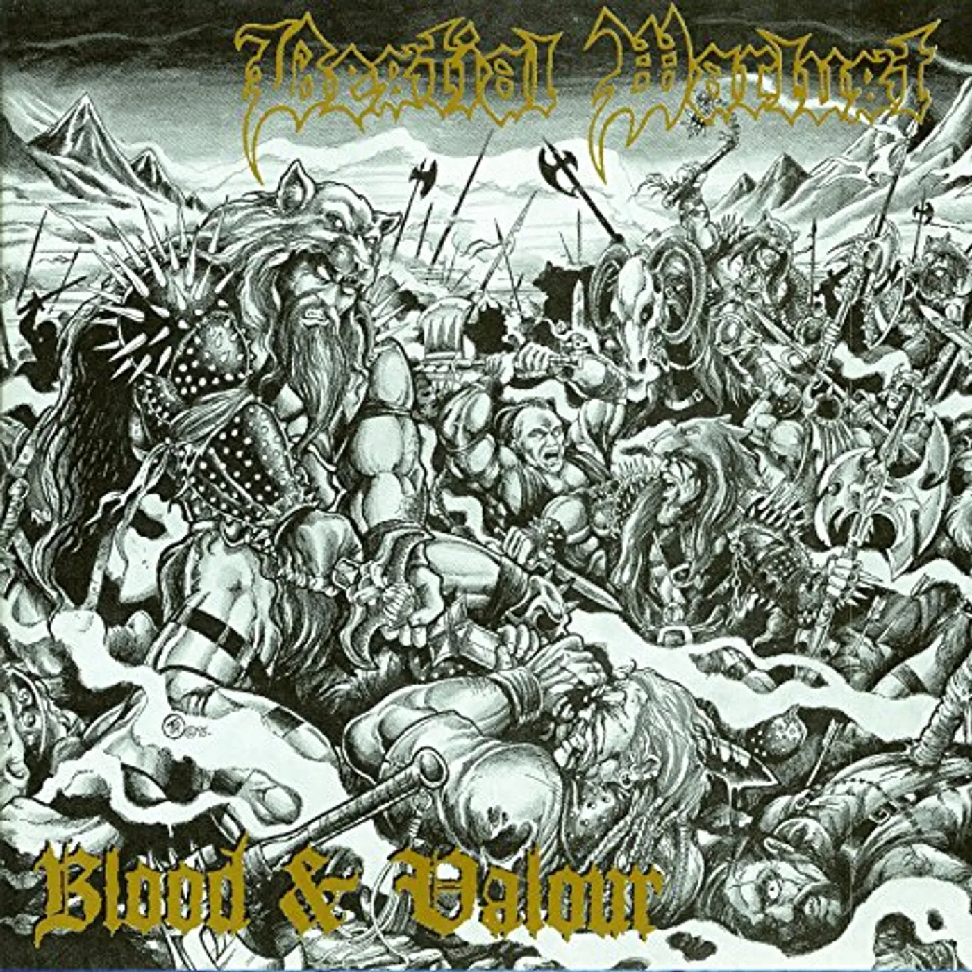 Bestial Warlust BLOOD & VALOUR CD
