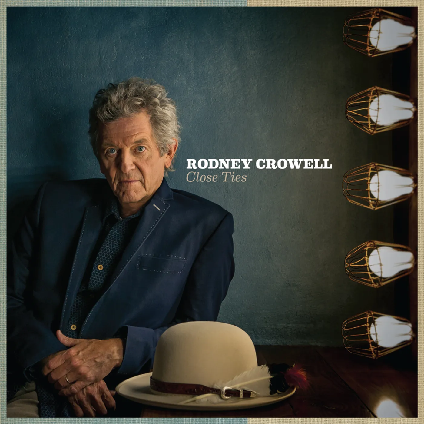 Rodney Crowell Close Ties Vinyl Record