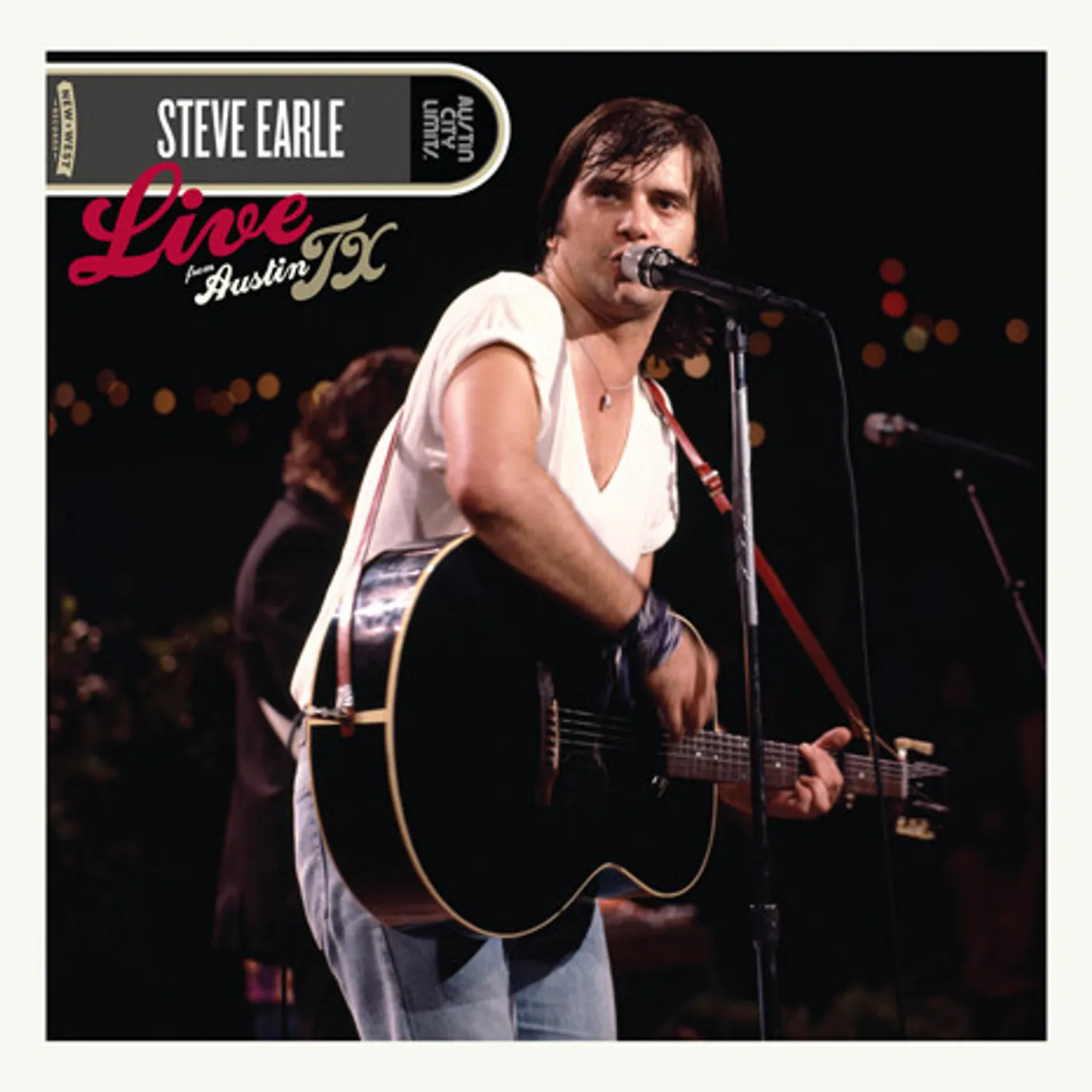 Steve Earle LIVE FROM AUSTIN TX (2LP/180G) Vinyl Record