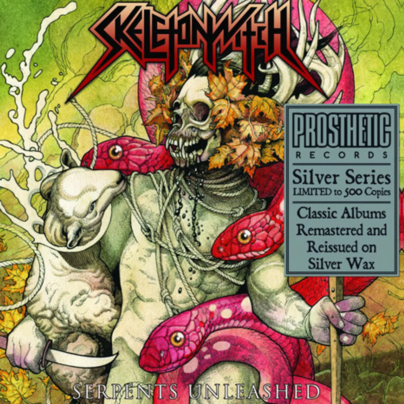 Skeletonwitch SERPENTS UNLEASHED (SILVER EDITION) Vinyl Record