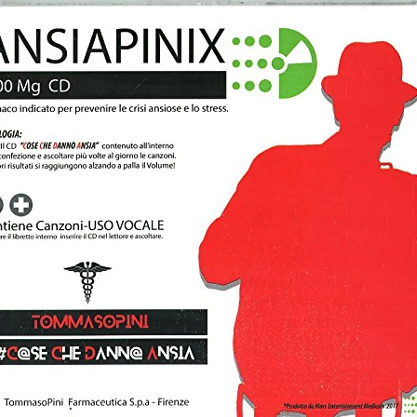 Tommaso Pini #COSE CHE DANNO ANSIA CD