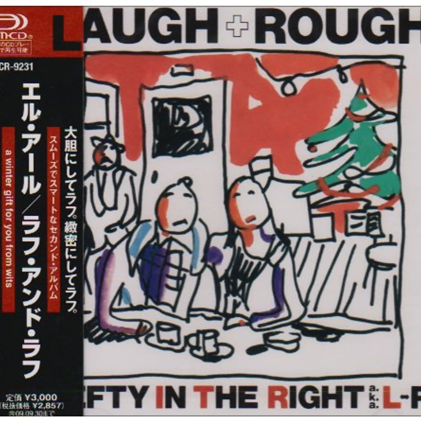 L-R LAUGH & RAUGH CD