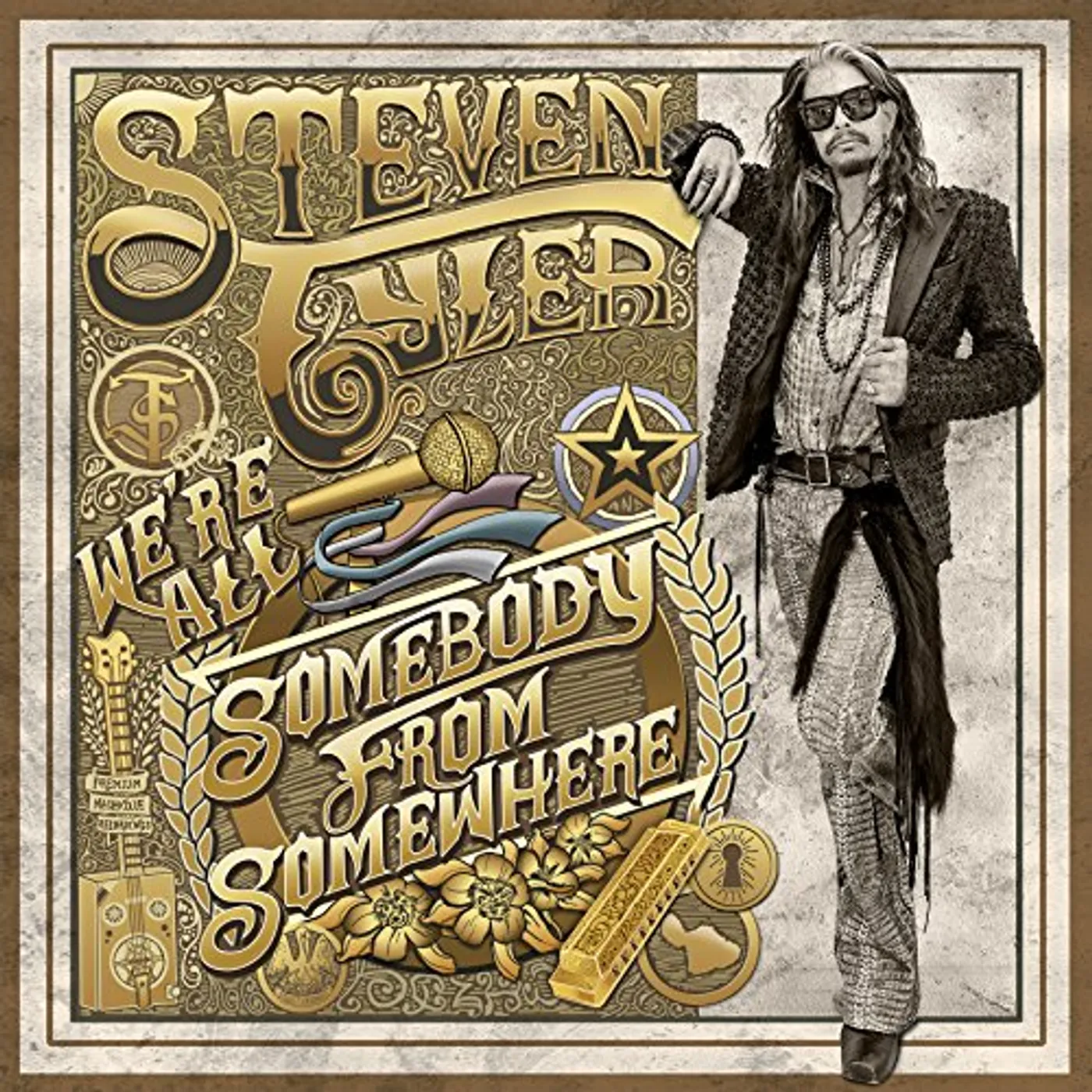 Steven Tyler SOMEBODY FROM SOMEWHERE CD