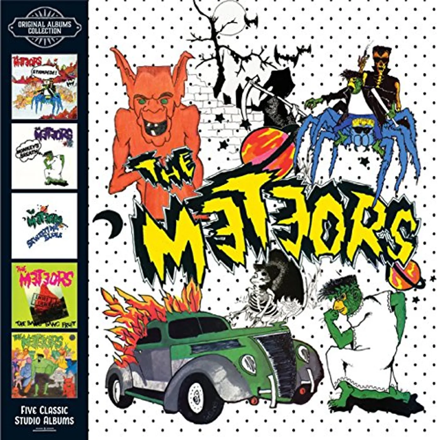 The Meteors ORIGINAL ALBUMS COLLECTION CD