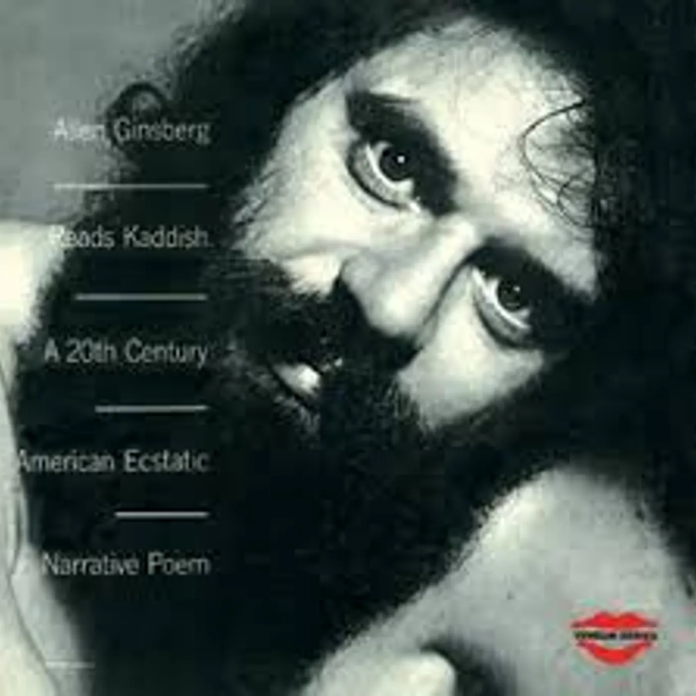 Allen Ginsberg READS KADDISH: A 20TH CENTURY AMERICAN Vinyl Record