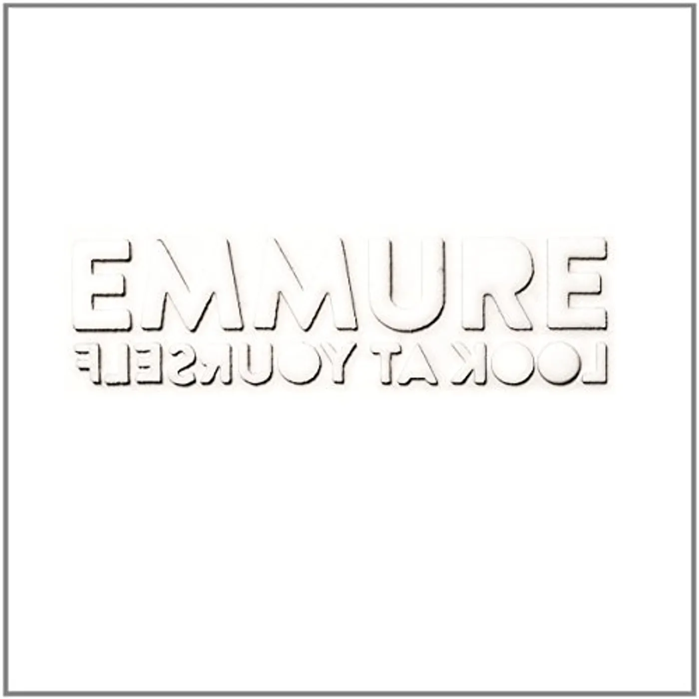 Emmure LOOK AT YOURSELF (WHITE VINYL) Vinyl Record