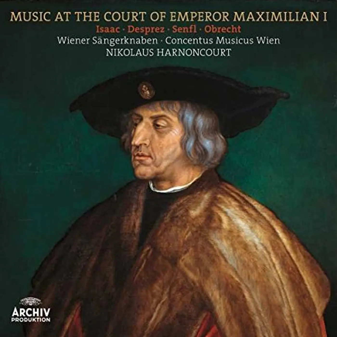 Harnoncourt / Concentus Musicus Vienna / Wiener MUSIC AT THE COURT OF EMPEROR MAXIMILIAN I Vinyl Record