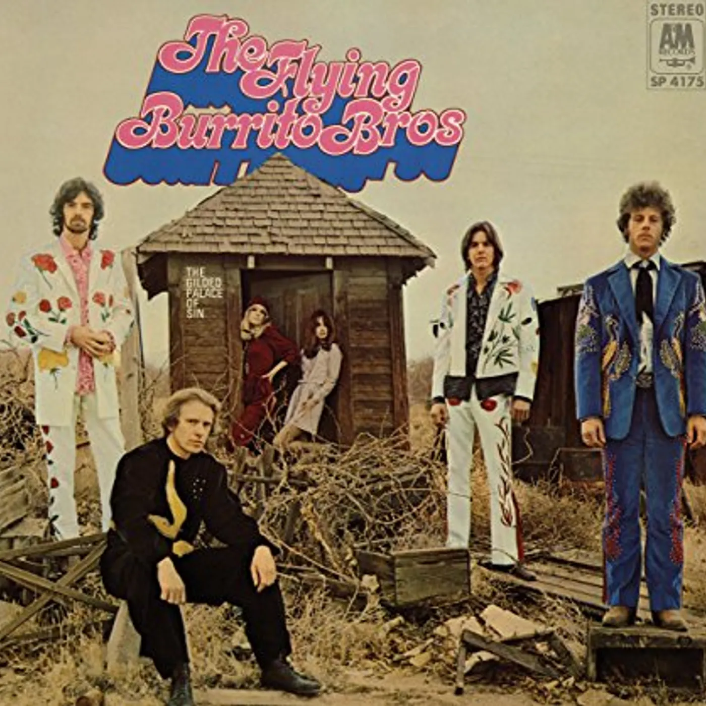 The Flying Burrito Brothers GILDED PALACE OF SIN Vinyl Record