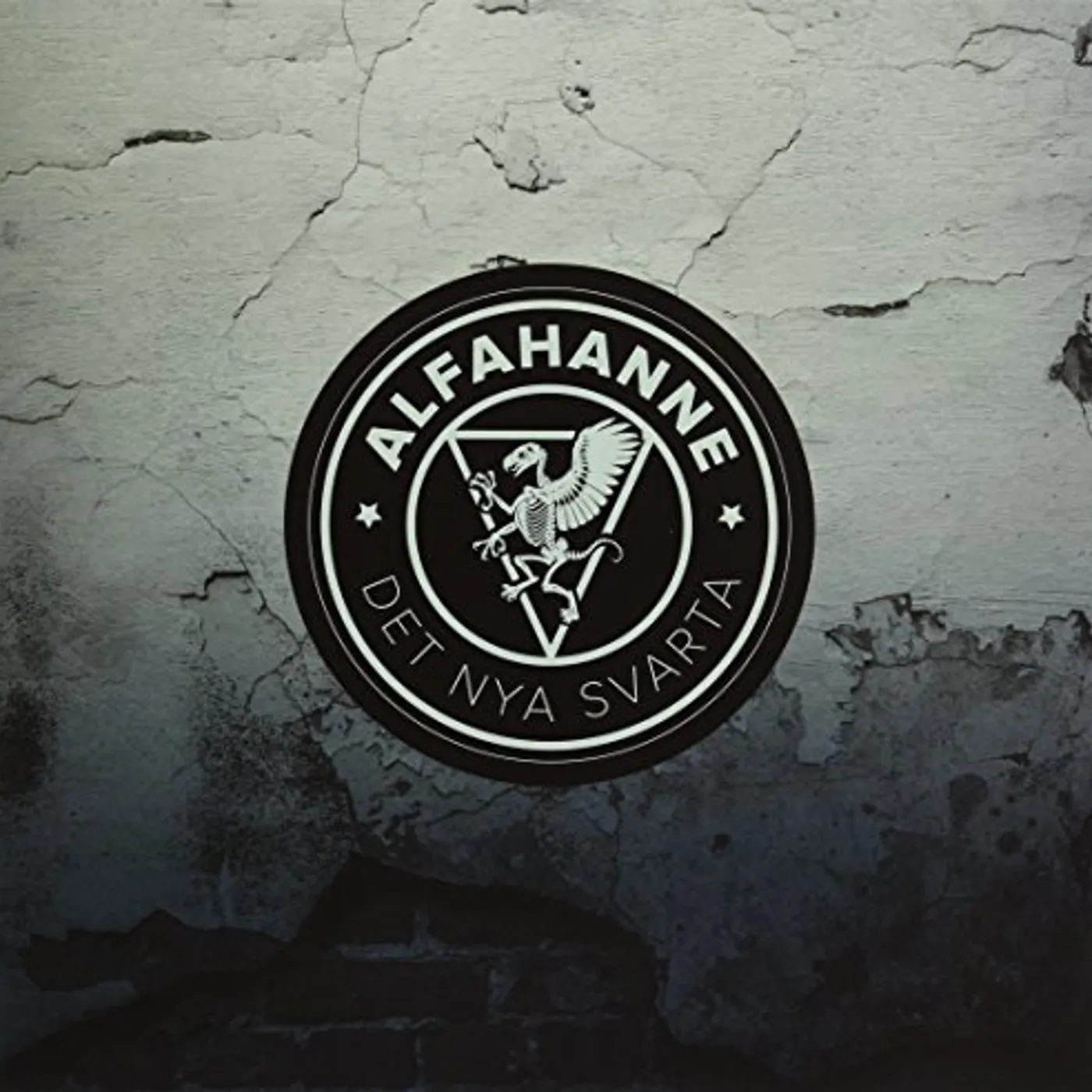 Alfahanne Det nya svarta Vinyl Record