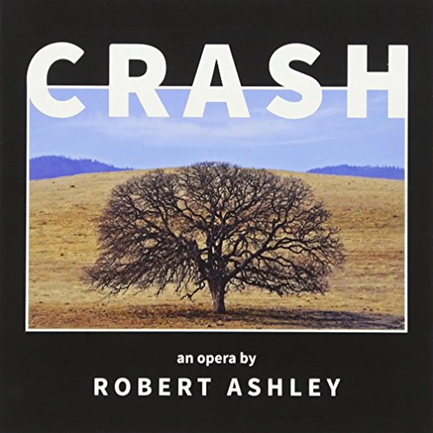 Robert Ashley CRASH CD