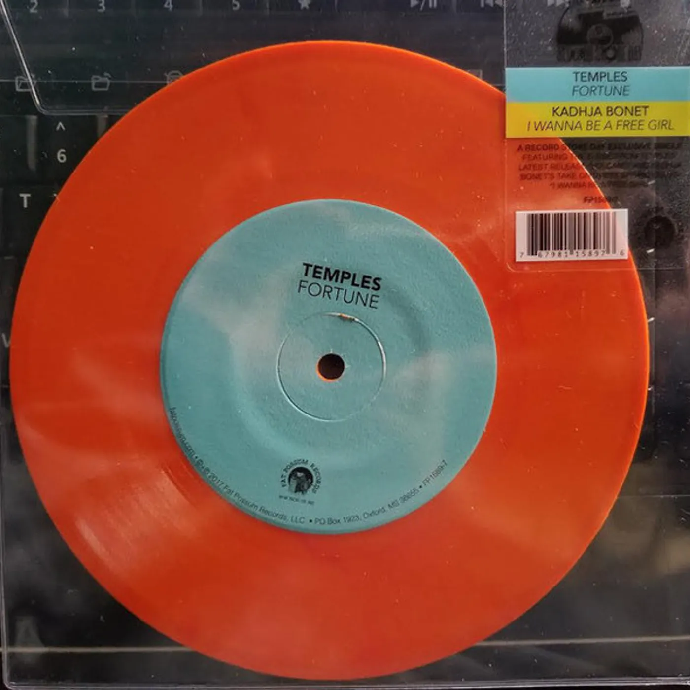 Temples Fortune/I Wanna Be A Free Girl Vinyl Record