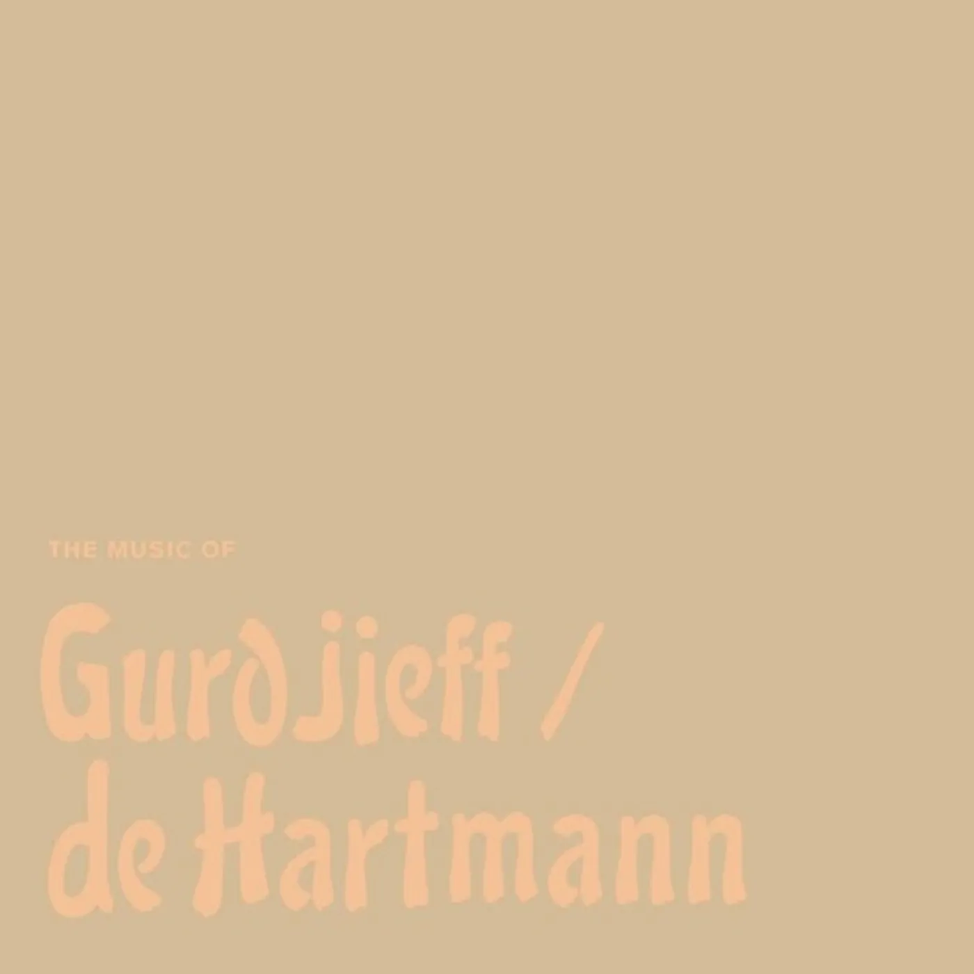 Thomas de Hartmann MUSIC OF GURDJIEFF / DE HARTMANN Vinyl Record Box Set
