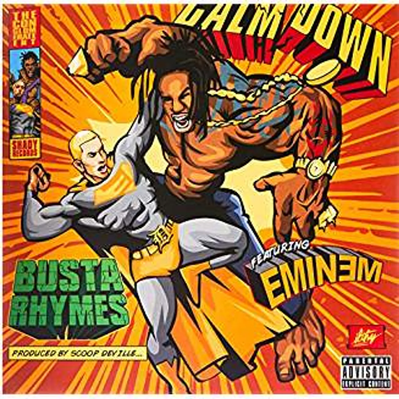 Busta Rhymes CALM DOWN Vinyl Record