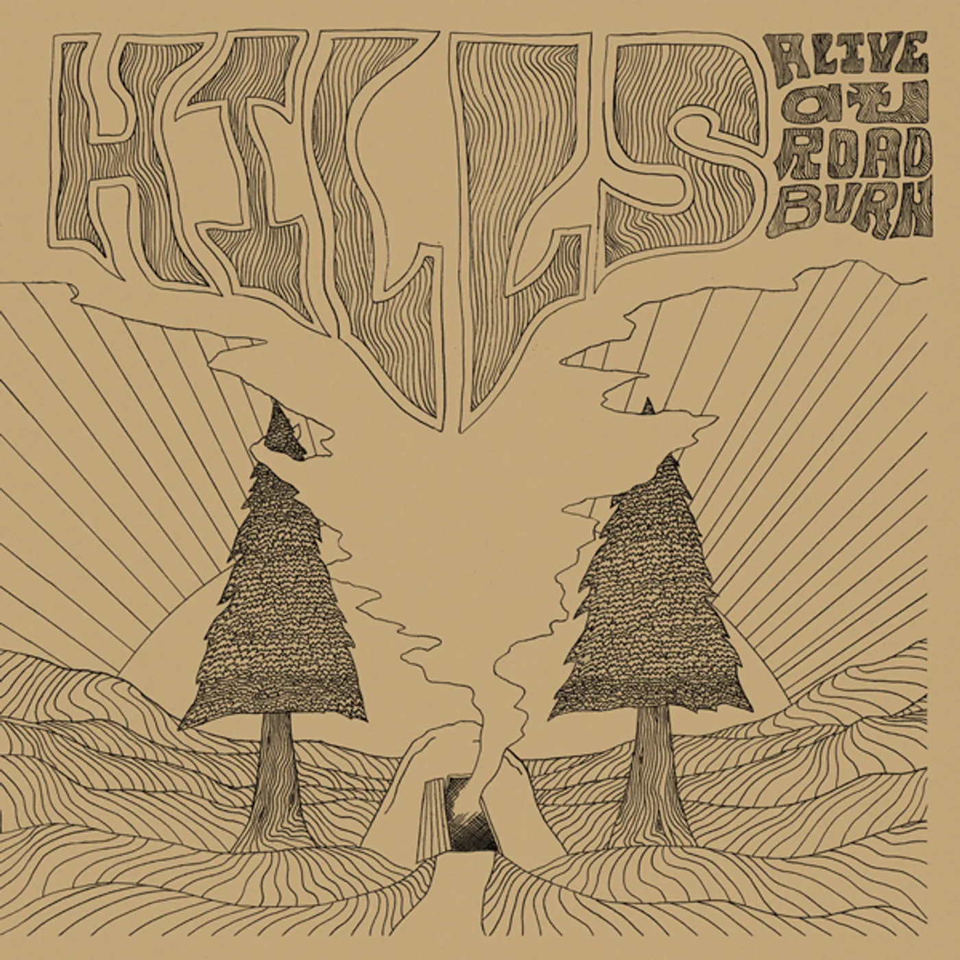 Hills ALIVE AT ROADBURN Vinyl Record