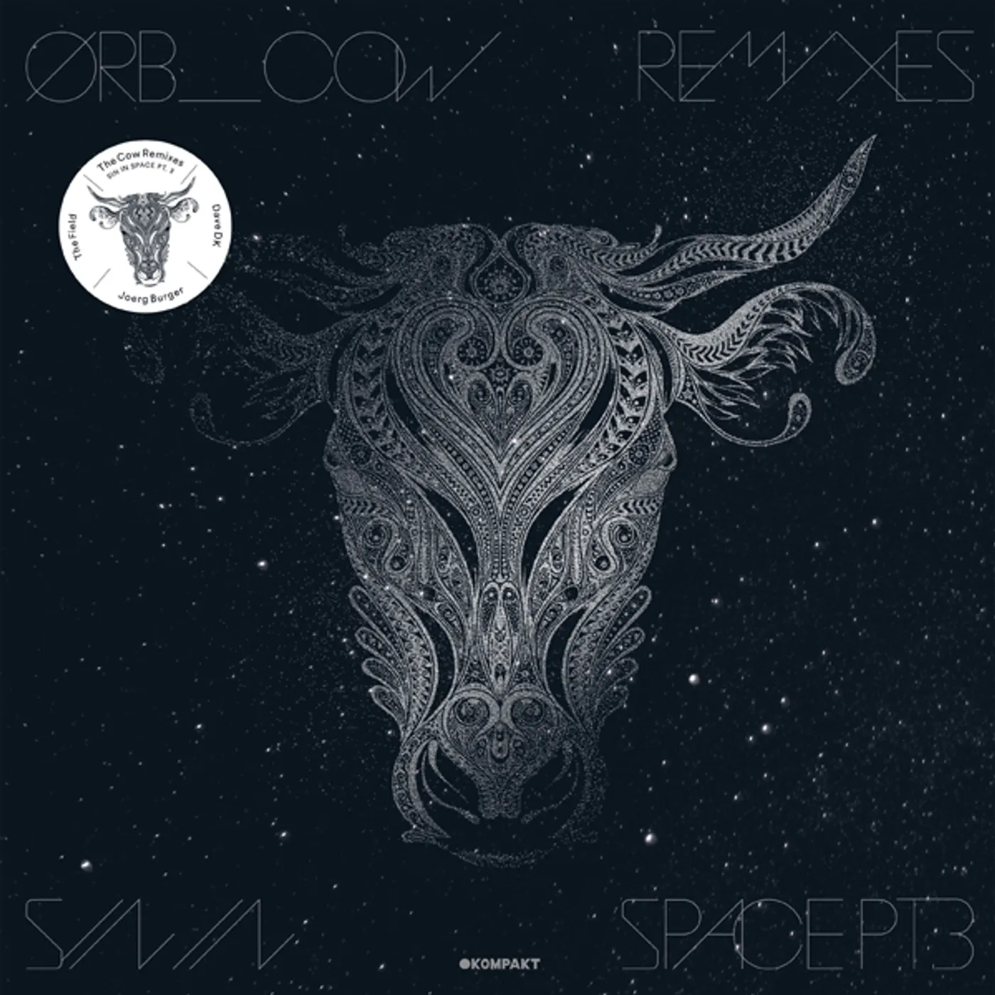 The Orb COW REMIXES / SIN IN SPACE PT.3 Vinyl Record