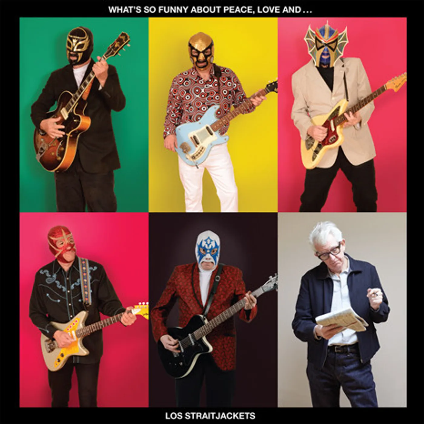 Los Straitjackets WHAT'S SO FUNNY ABOUT PEACE LOVE & LOS Vinyl Record