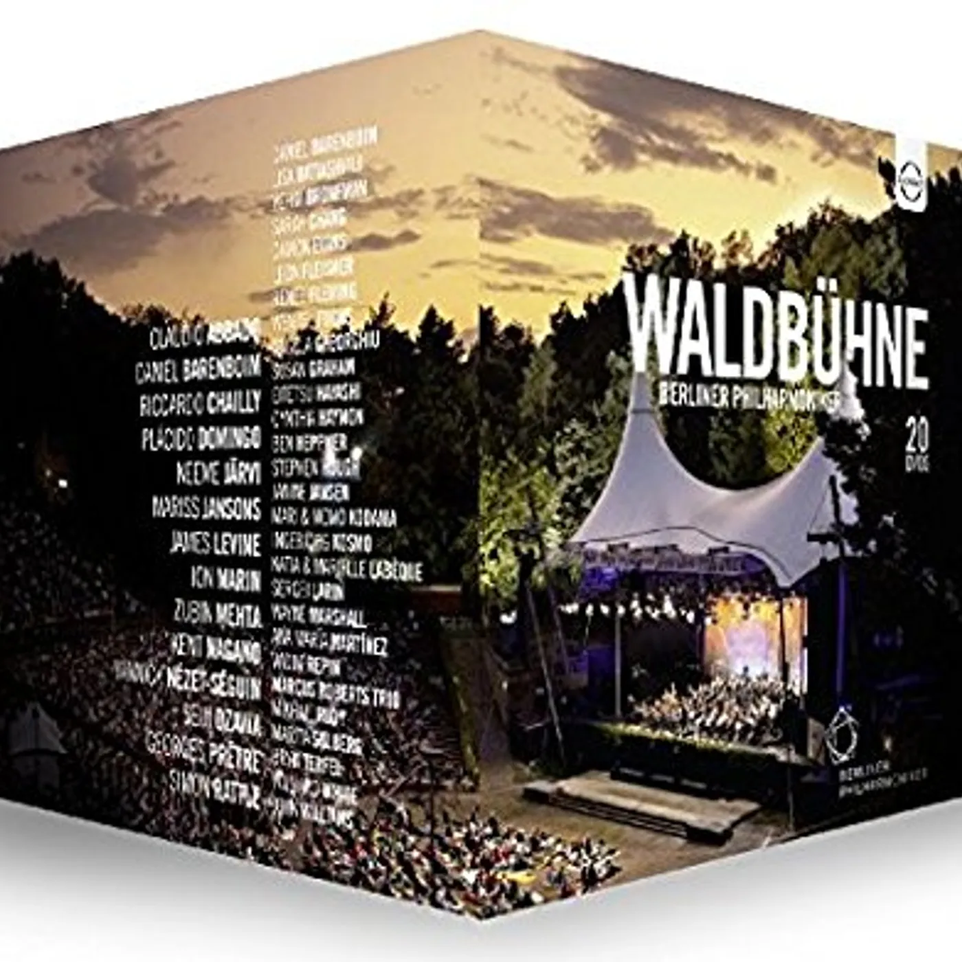 Berliner Philharmoniker WALDBUEHNE: 20 CONCERTS BETWEEN 1992 & 2016 DVD
