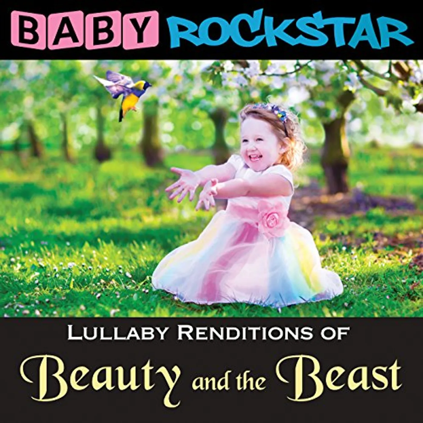 Baby Rockstar BEAUTY & THE BEAST: LULLABY RENDITIONS CD