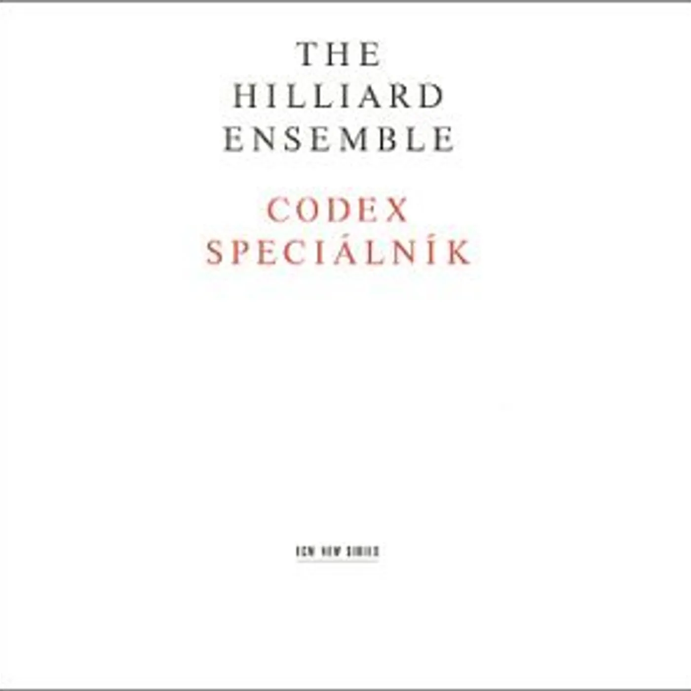 The Hilliard Ensemble 516018 CODEX SPECIALNIK CD