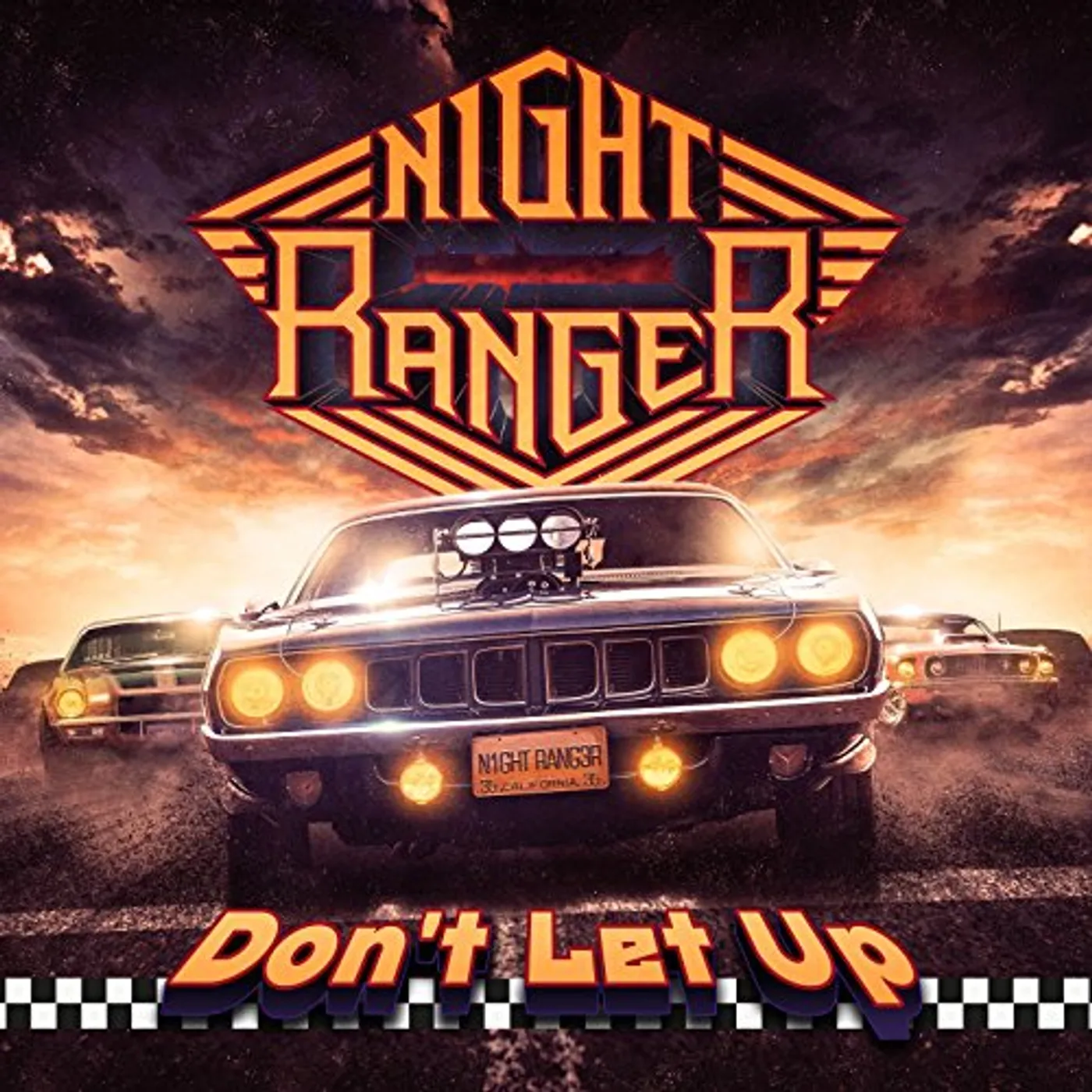 Night Ranger Don't Let Up Vinyl Record