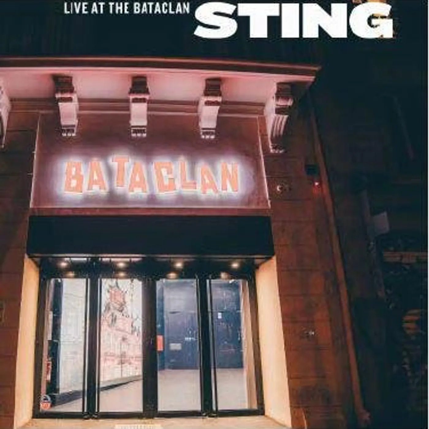 Sting LIVE AT THE BATACLAN Vinyl Record