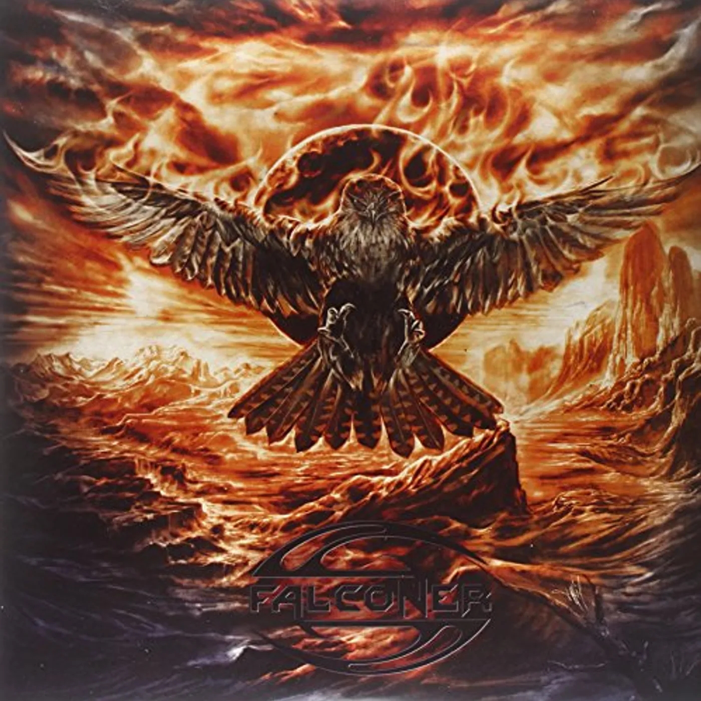 Falconer Black Moon Rising Vinyl Record