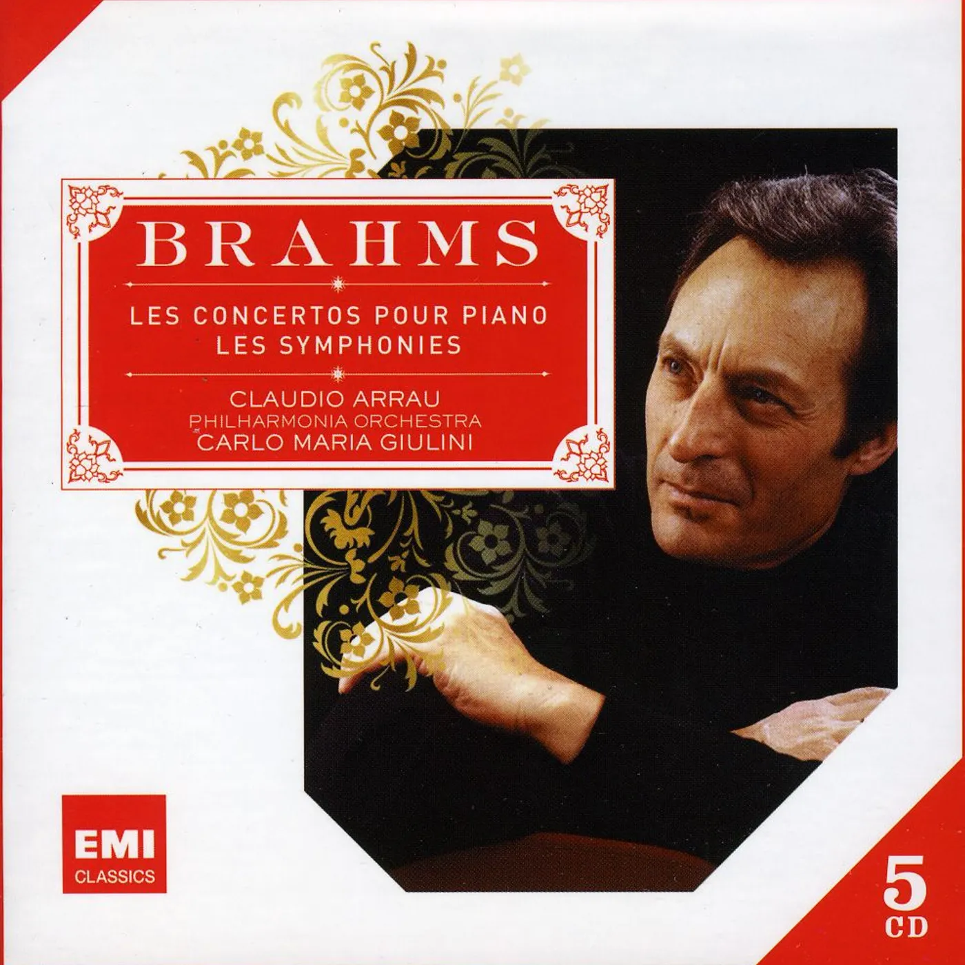 J. Brahms SYMPHONIES OVERTURES CONCERTOS POUR PIANO CD