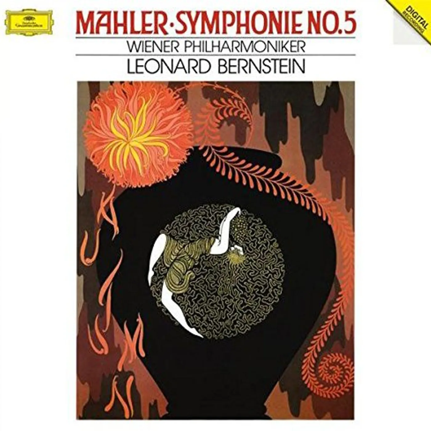 Mahler / Bernstein / Wiener Philharmoniker SYMPHONY NO 5 Vinyl Record