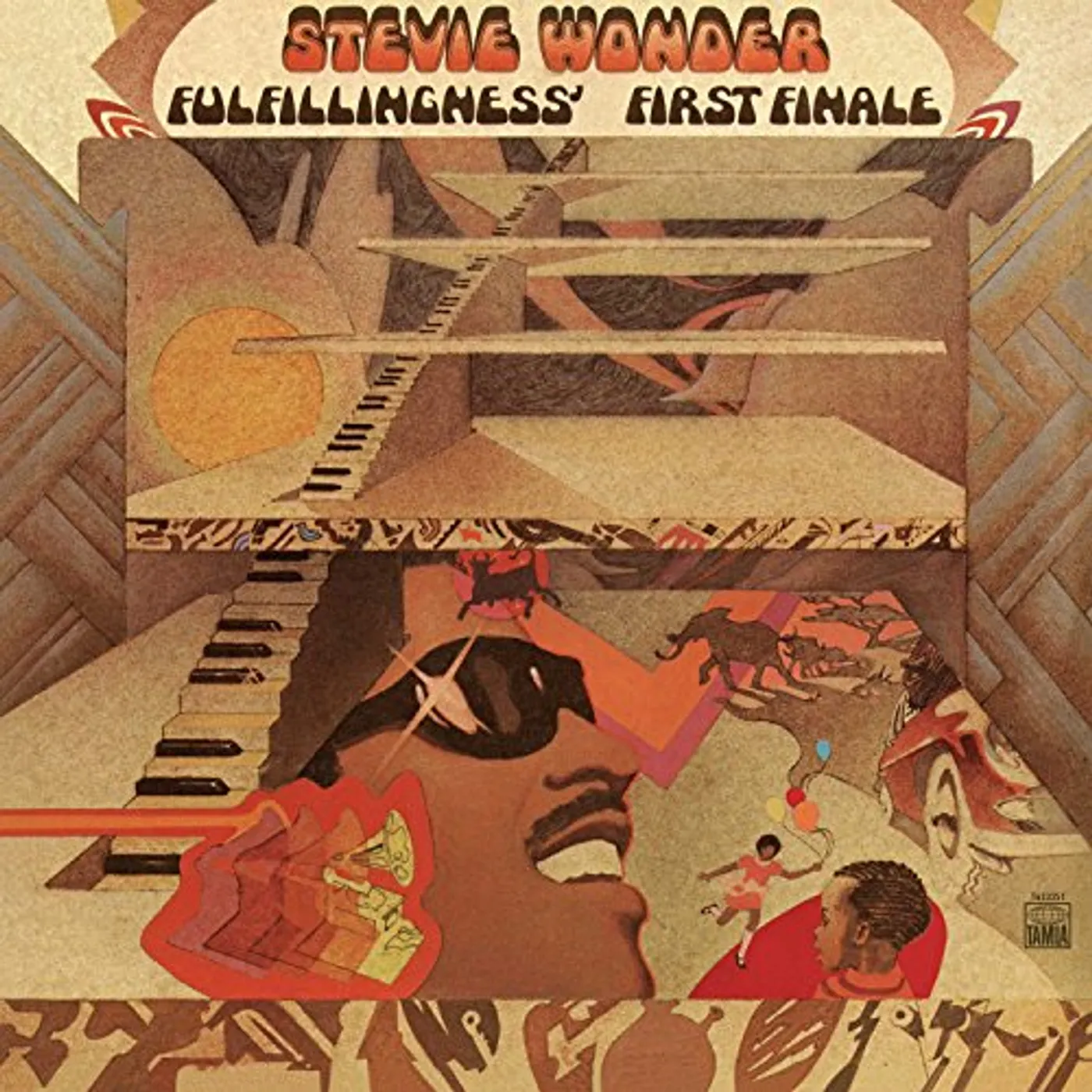 Stevie Wonder FULFILLINGNESS FIRST FINALE Vinyl Record