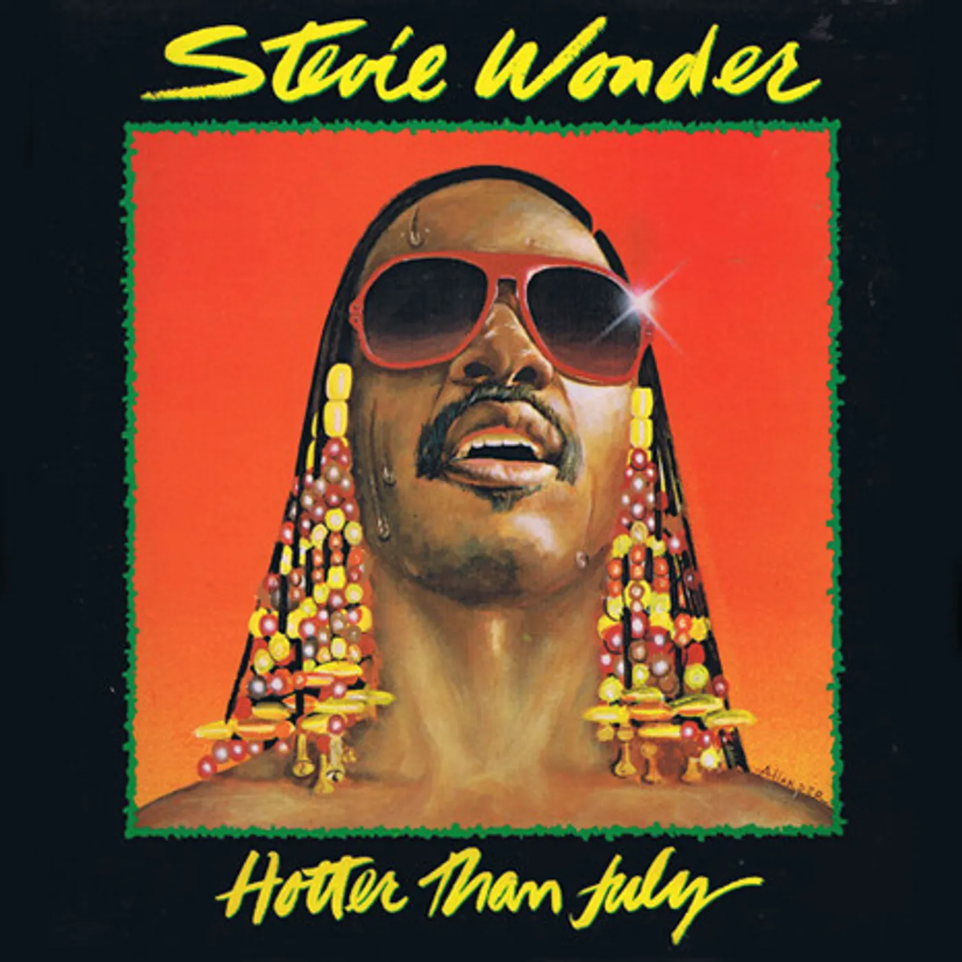 Stevie Wonder Hotter Than July Vinyl Record