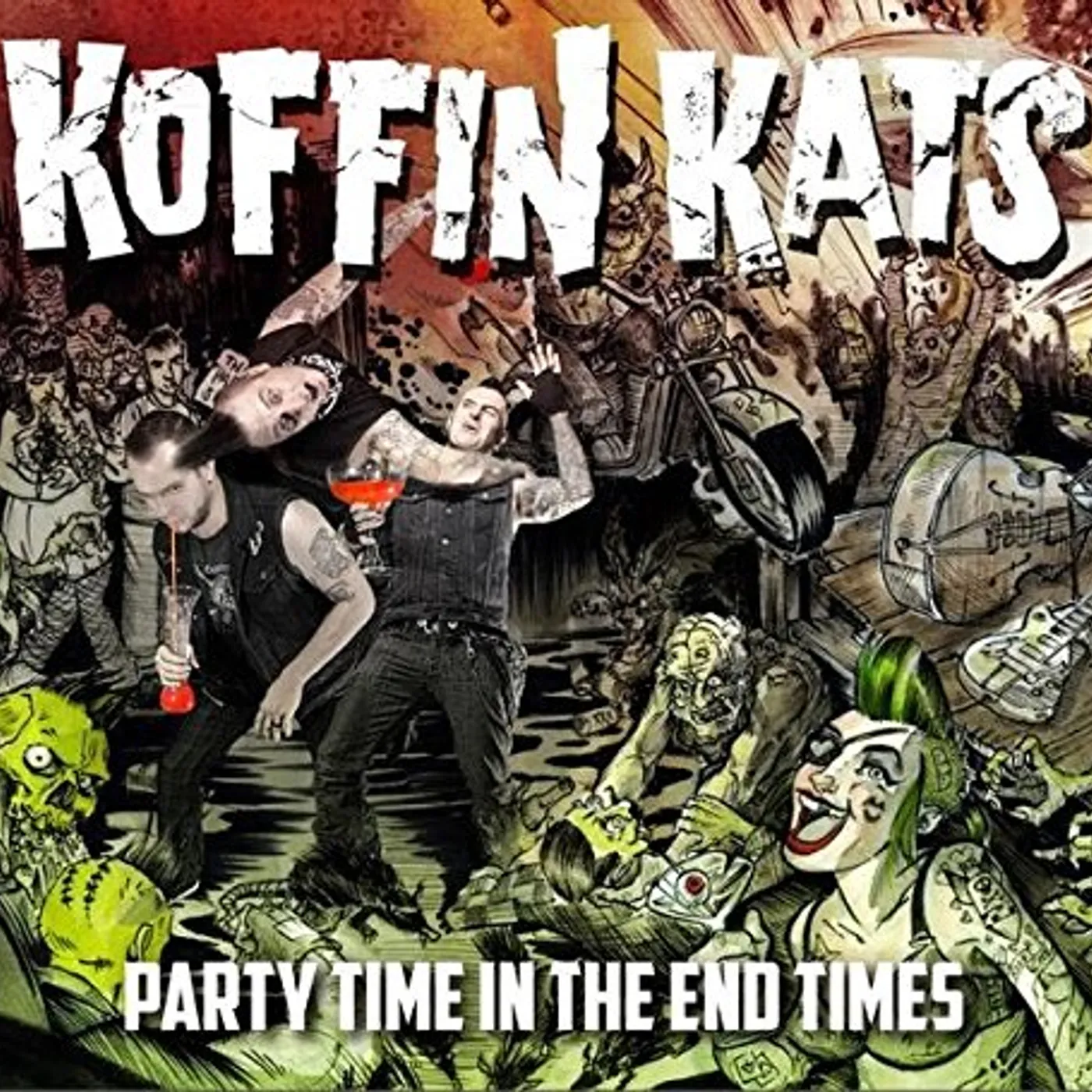 Koffin Kats PARTY TIME IN THE END TIME CD