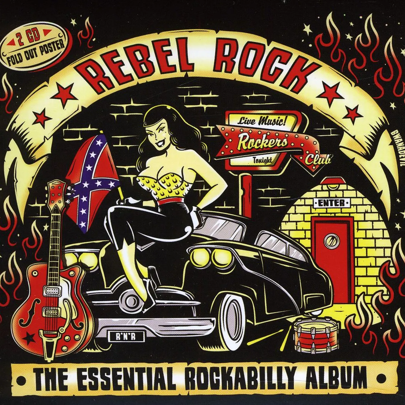 Various Artists  REBEL ROCK: ESSENTIAL ROCKABILLY ALBUM / VARIOUS CD