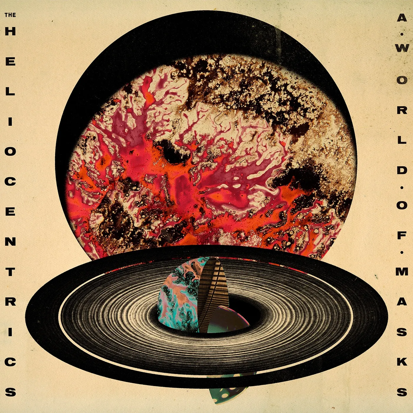 The Heliocentrics A WORLD OF MASKS (SPLATTER VINYL) Vinyl Record