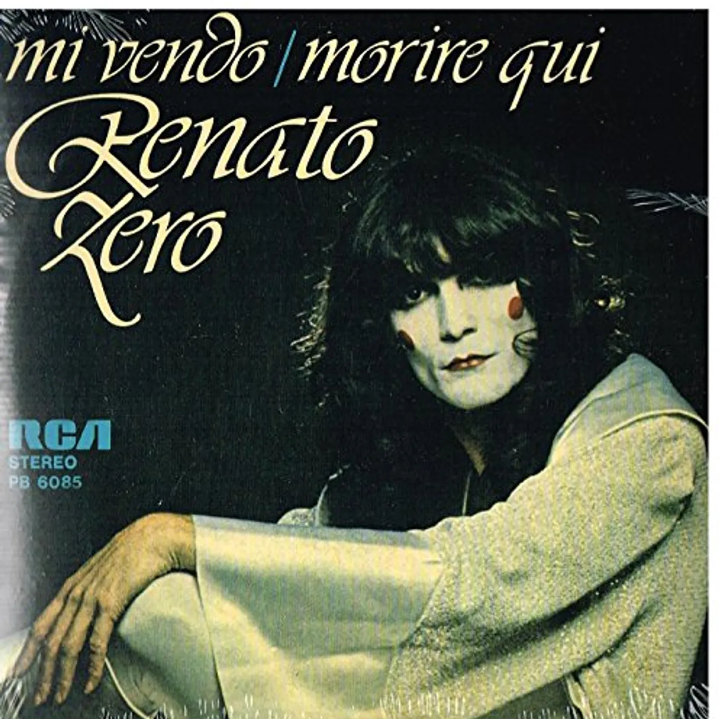 Renato Zero MI VENDO / MORIRE QUI Vinyl Record