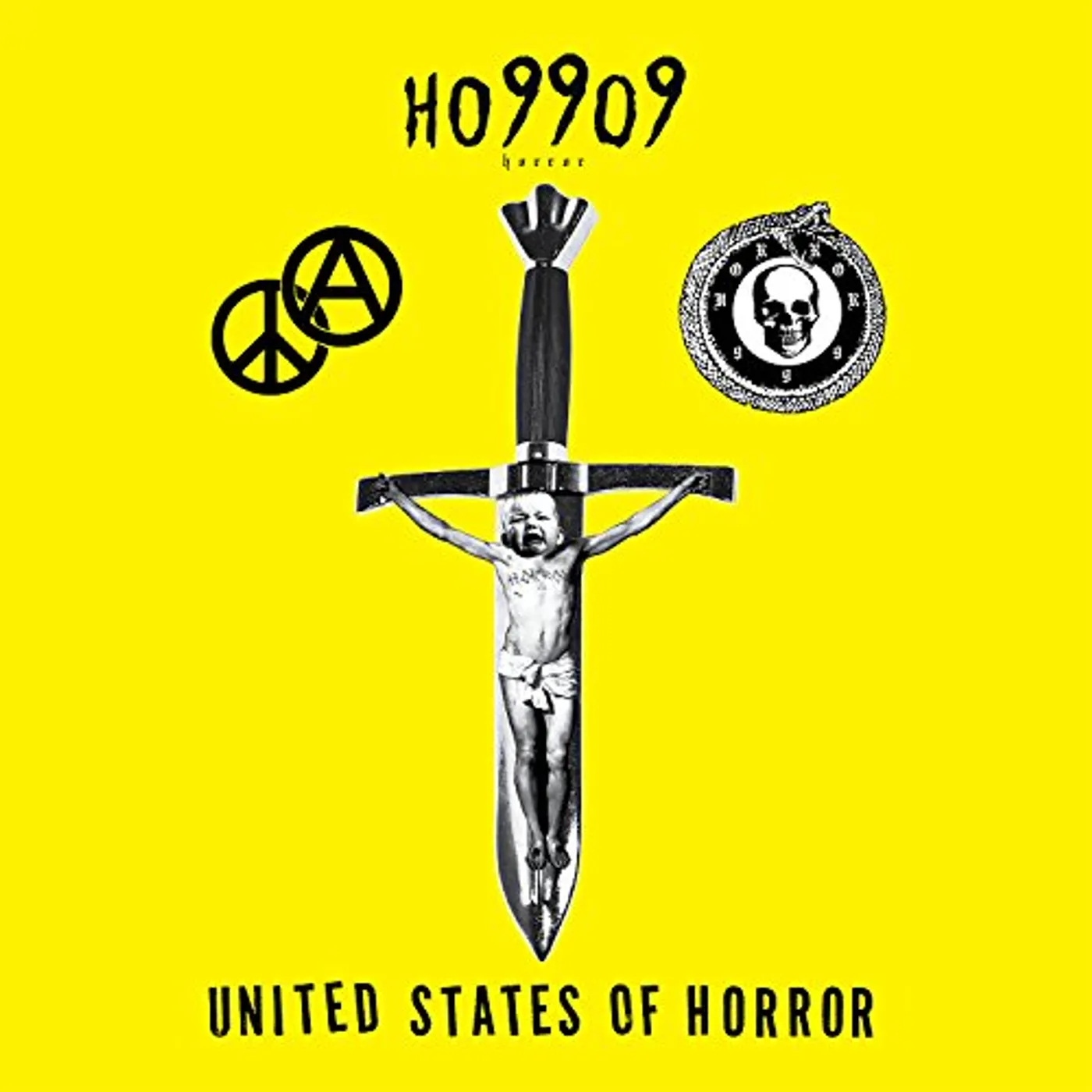 Ho99o9 United States of Horror (2LP Yellow) Vinyl Record