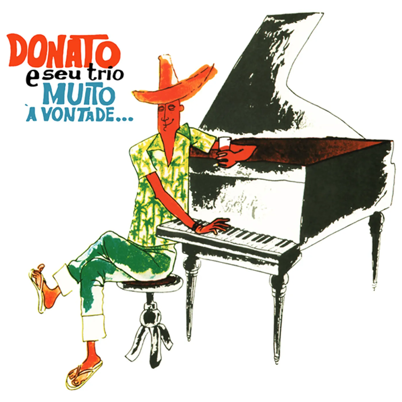 Joao Donato MUITO A VONTADE Vinyl Record