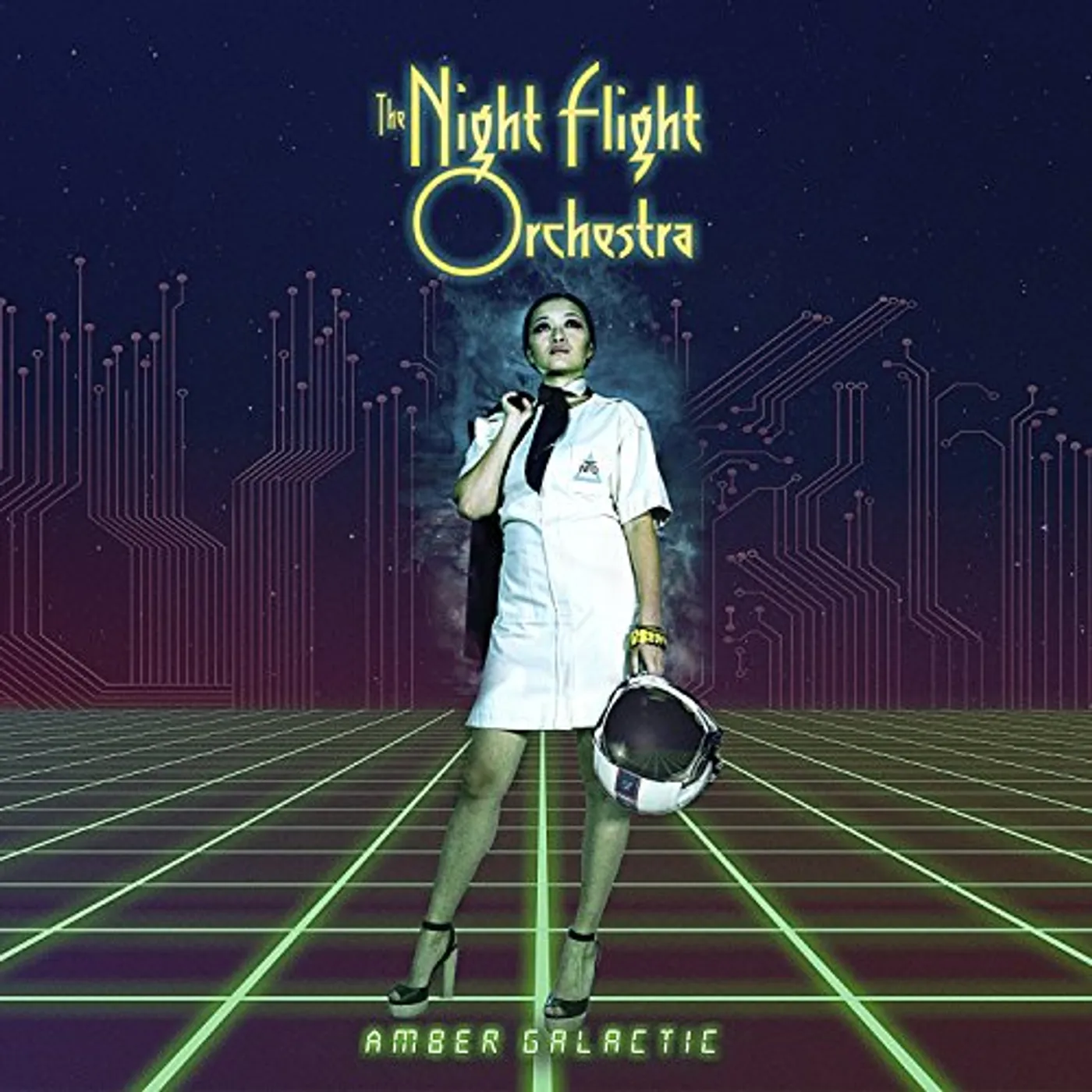 The Night Flight Orchestra AMBER GALACTIC CD