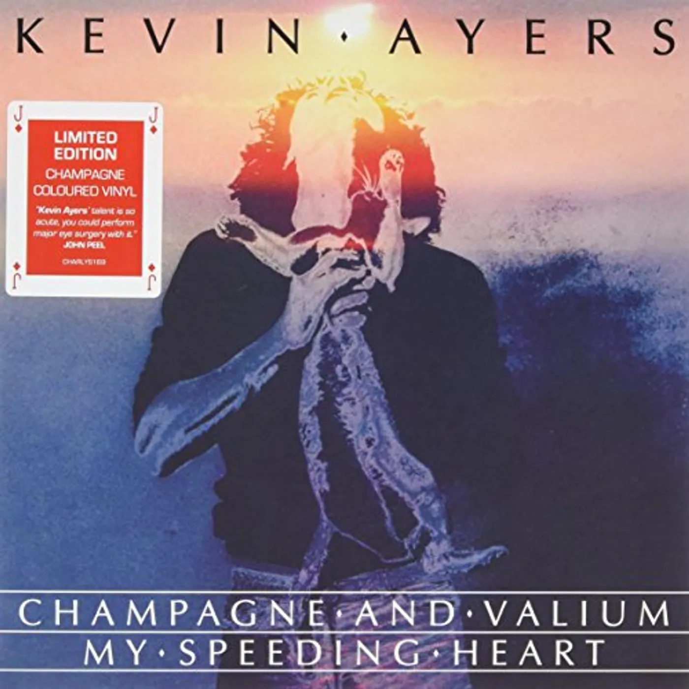 Kevin Ayers CHAMPAGNE & VALIUM / MY SPEEDING HEART Vinyl Record