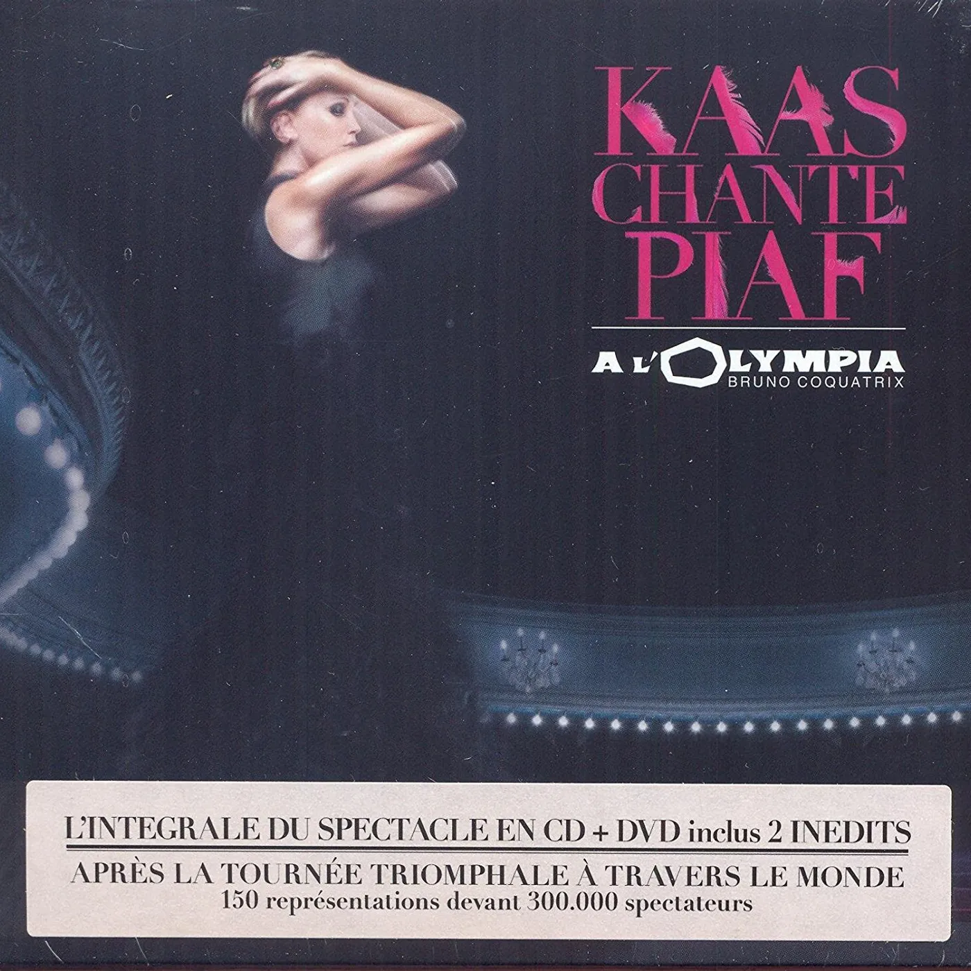 Patricia Kaas KAAS CHANTE PIAF + LIVE AT OLYMPIA DVD CD