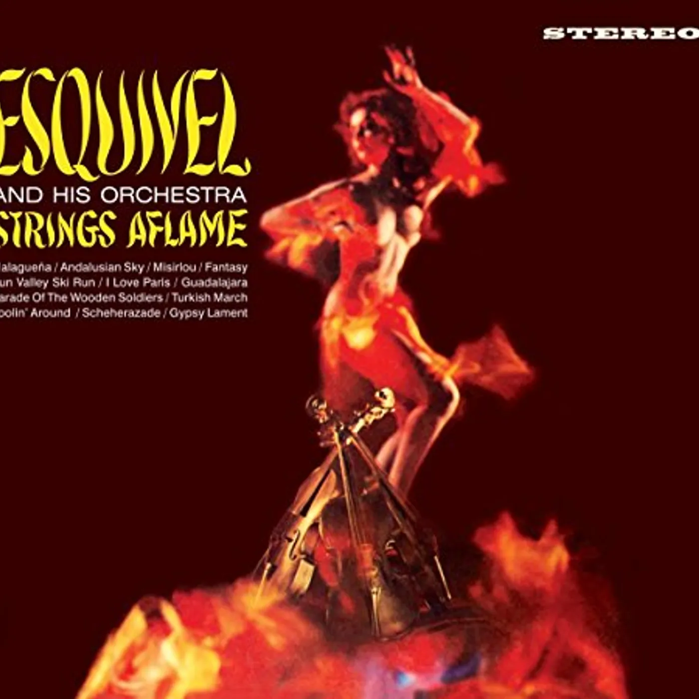 Juan Garcia Esquivel STRINGS AFLAME / LATIN-ESQUE CD