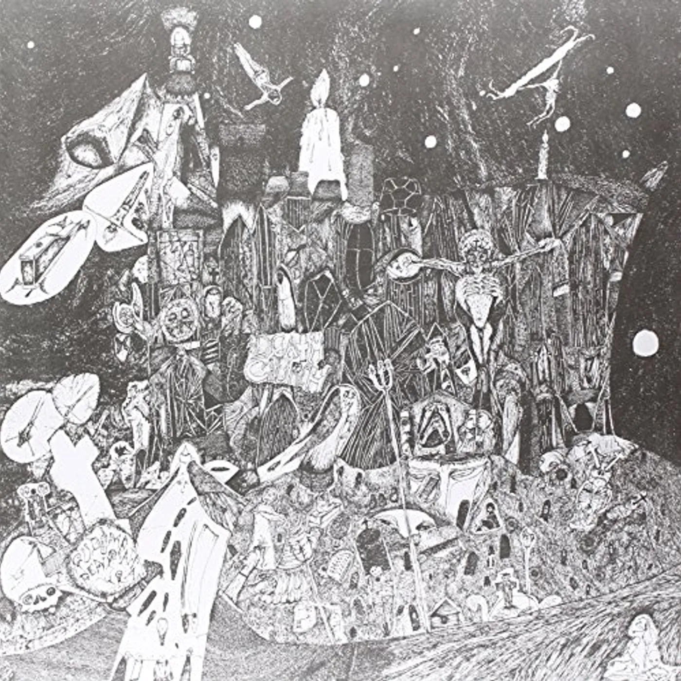 Rudimentary Peni Death Church Vinyl Record