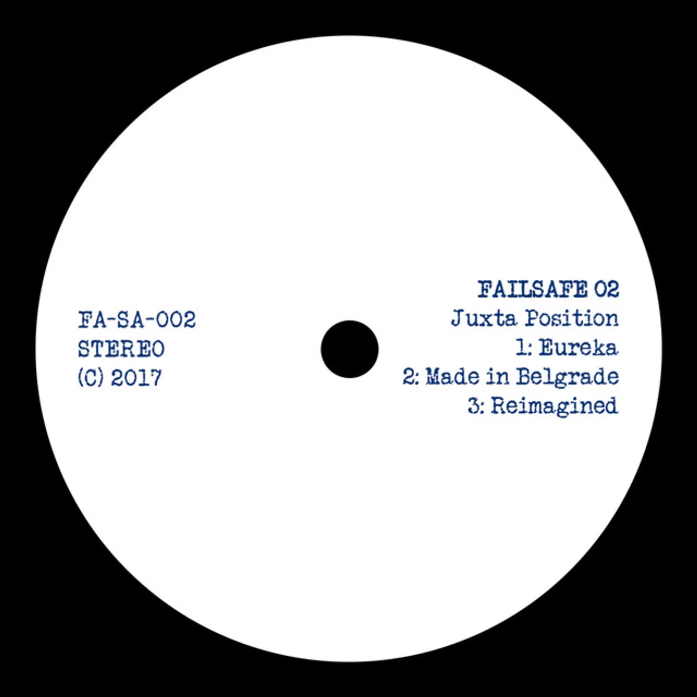 Juxta Position Failsafe 02 Vinyl Record