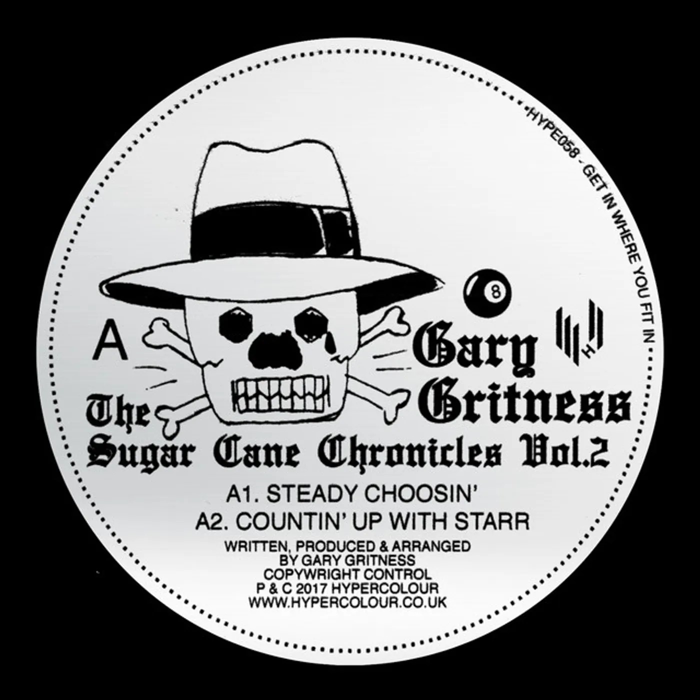 Gary Gritness SUGAR CANE CHRONICLES 2 Vinyl Record