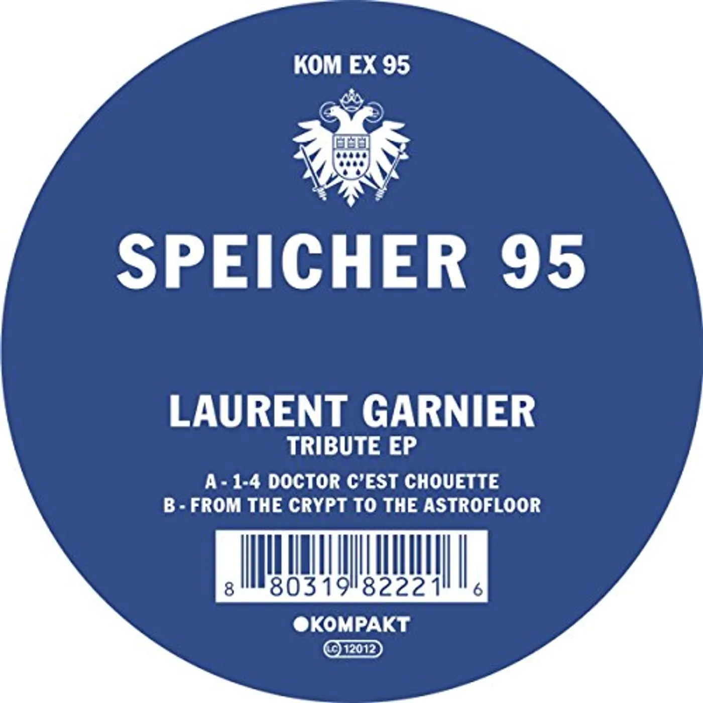 Laurent Garnier TRIBUTE Vinyl Record