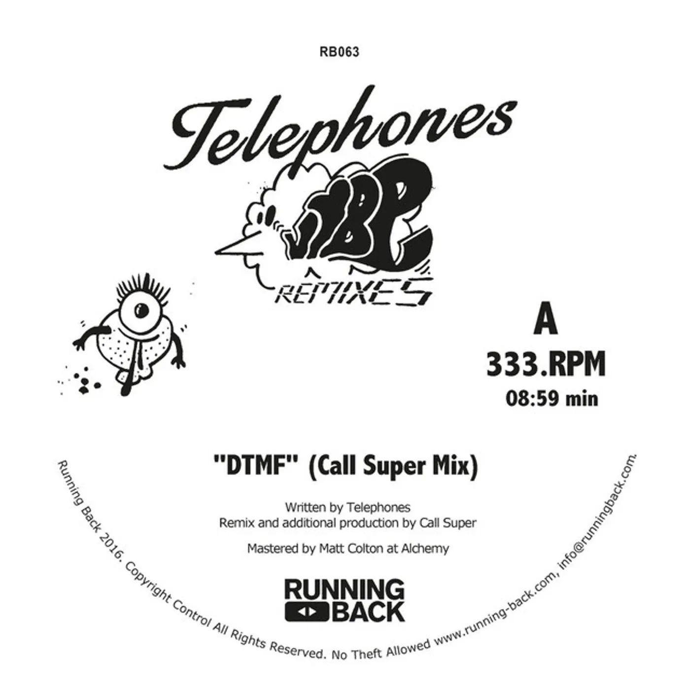 Telephones Vibe Remixes Vinyl Record