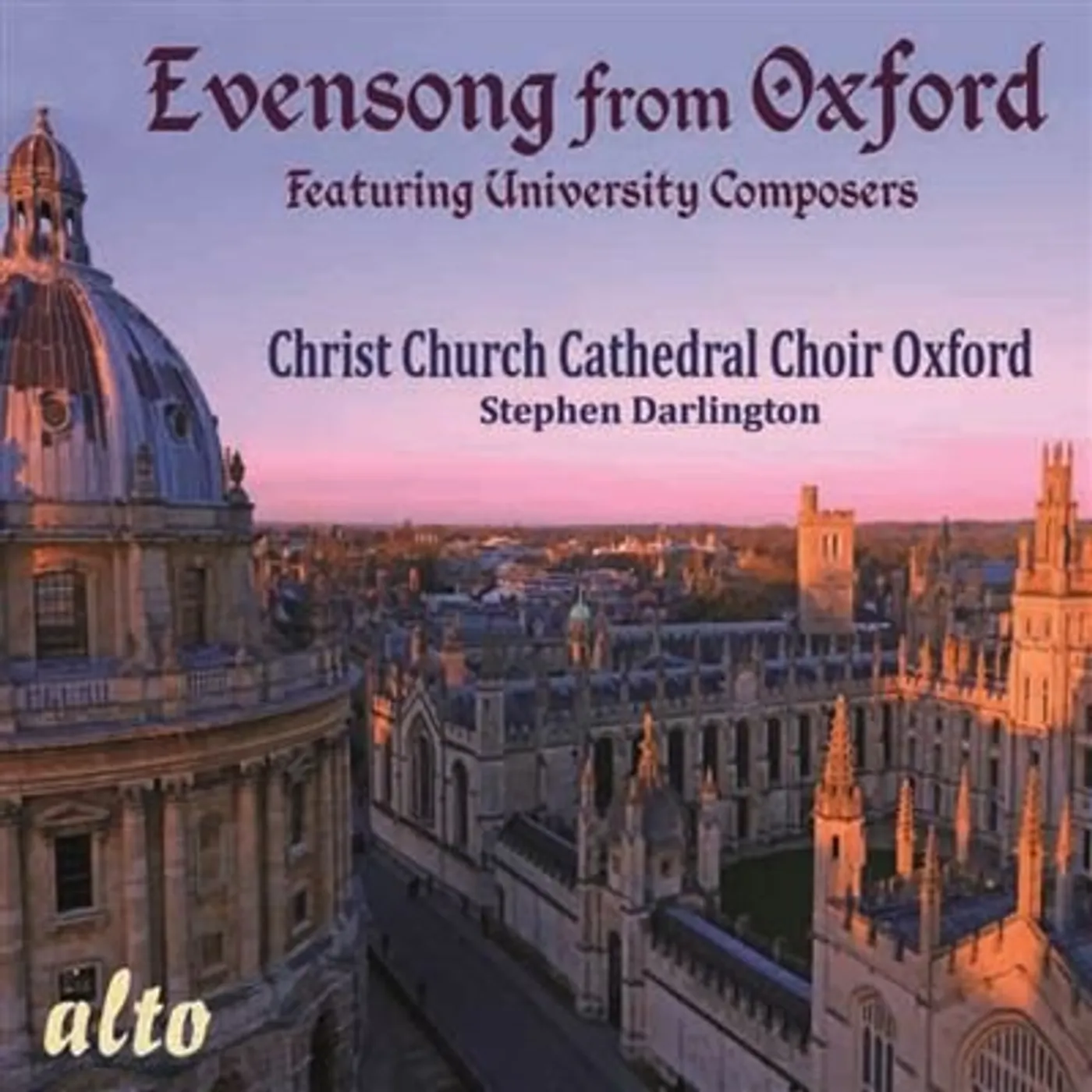 Christ Church Cathedral Choir, Oxford EVENSONG FROM OXFORD CD