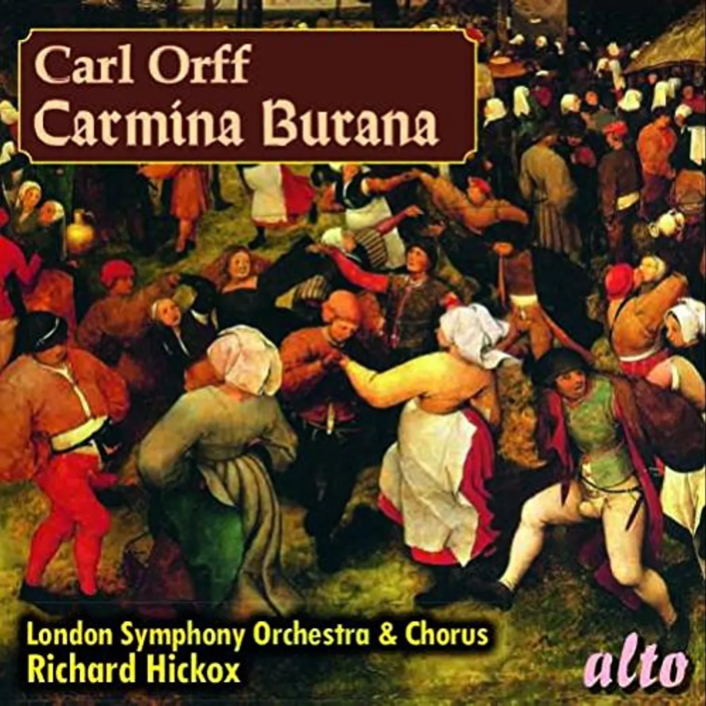 London Symphony Orchestra CARMINA BURANA - CANTIONE PROFANAE CD